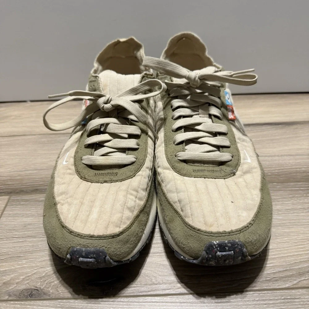 Nike‎ Waffle One NN Rattan/GRN Men Casual Lifestyle Shoes DC8890-201 Men's Sz 12